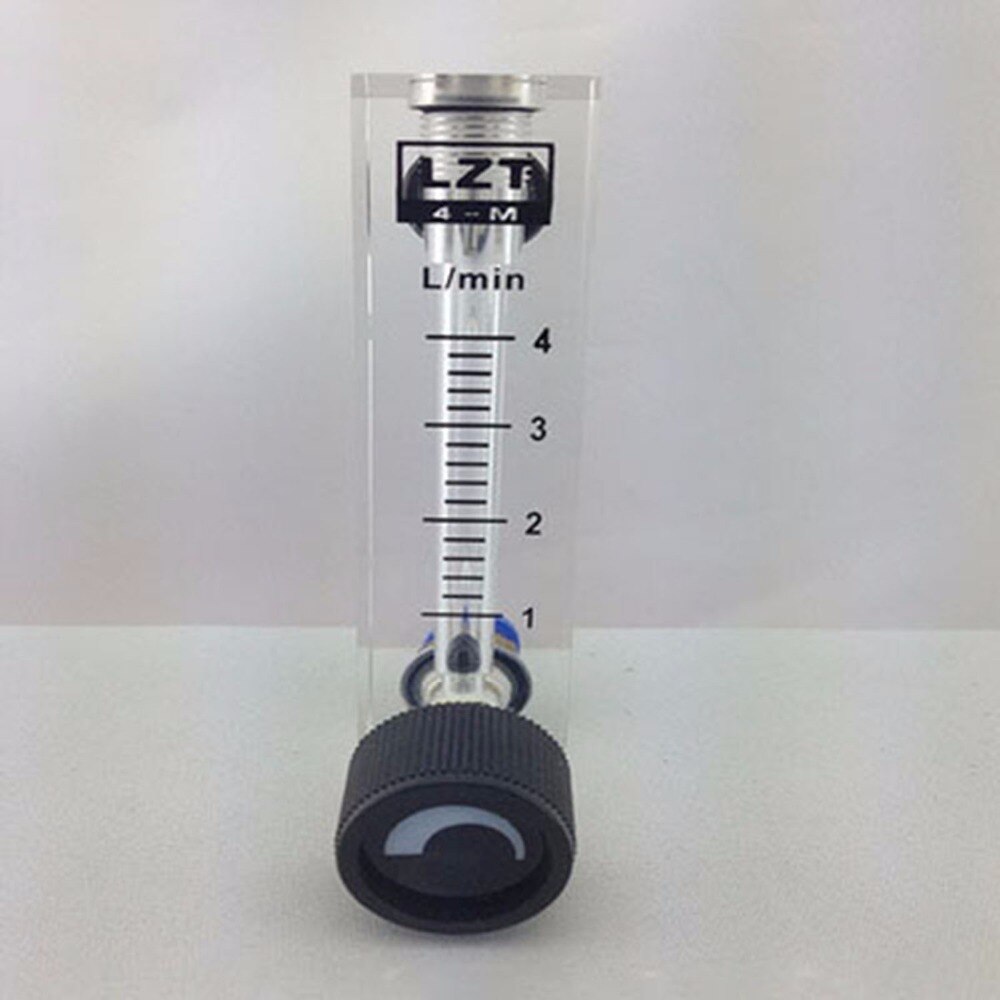 LZT-4T 1-4 lpm (1-4 l/min) 사각 패널 가스 유량계 유량계 rotameter lzt4t 공구 유량 측정